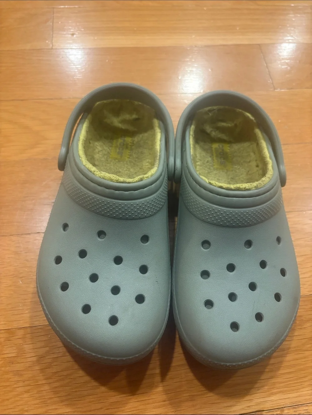 Kids Comfort Clog green/grayish color